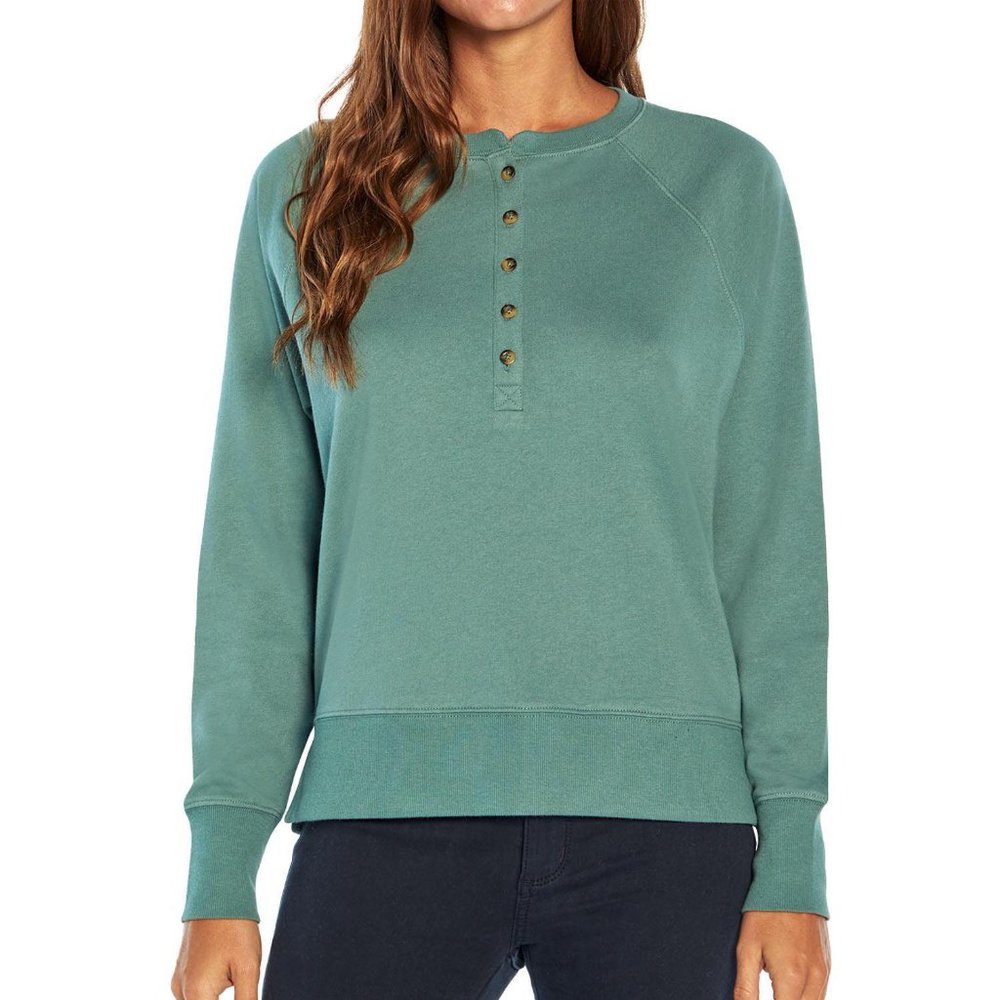 HENLEY SWEATSHIRT